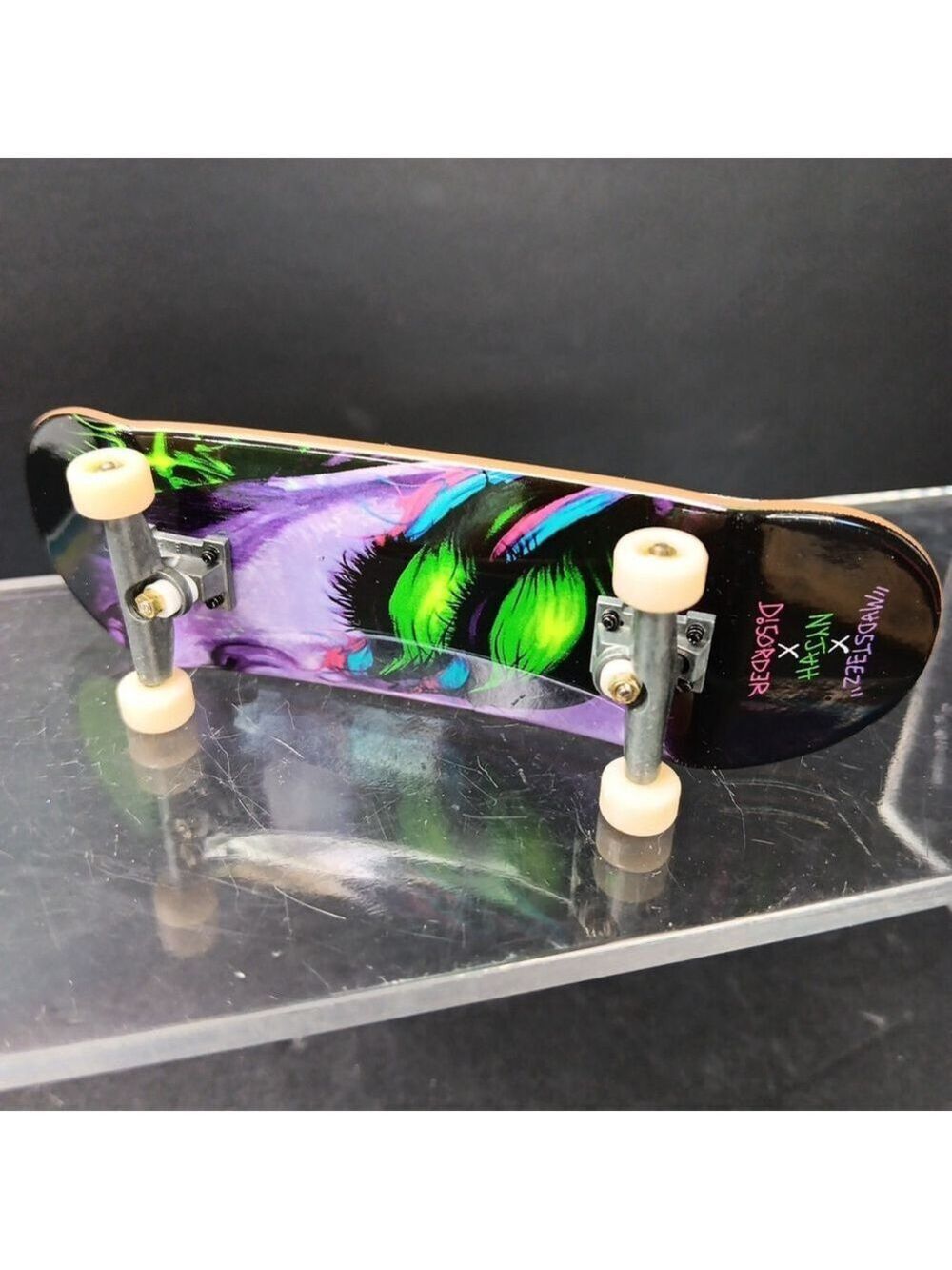 Exclusive Tech Deck Nyjah Houston Disorder Rail Shredder Replacement Board Only